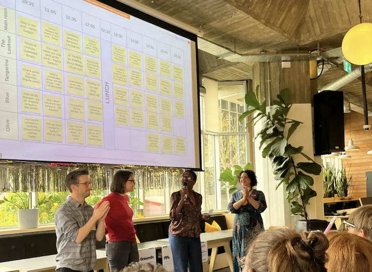 Anna And Amanda Giving Their Talk At UX Camp Brighton (1)